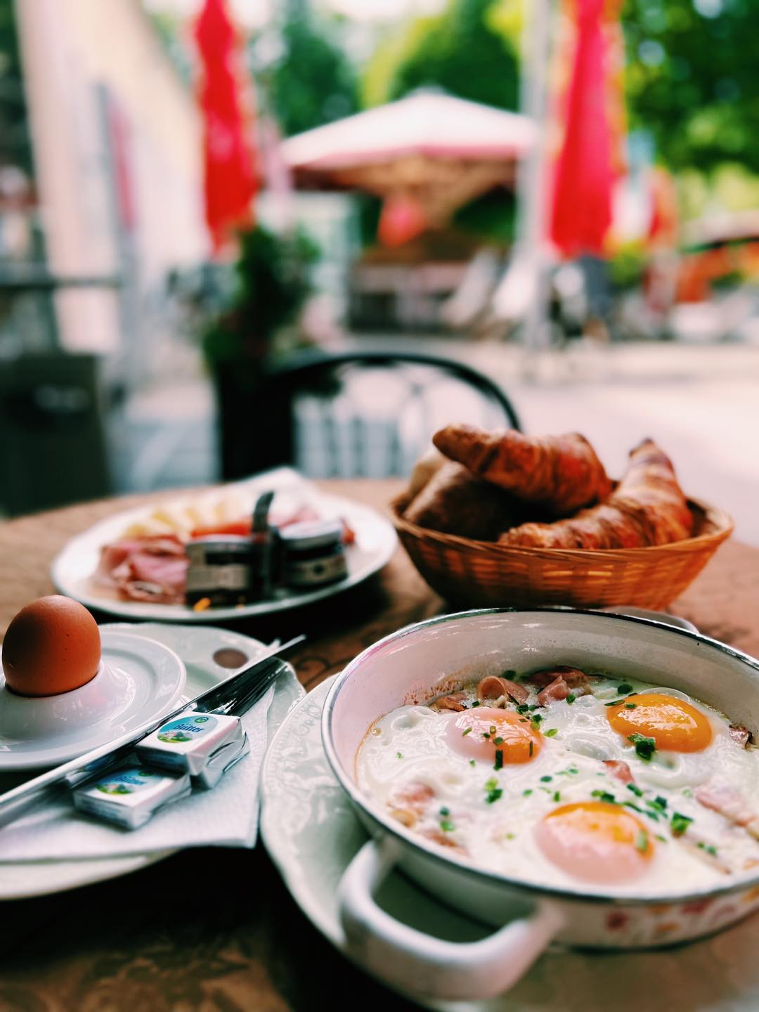 Frühstücken im Kurcafé und Konditorei Lewandofsky in Bad Aussee