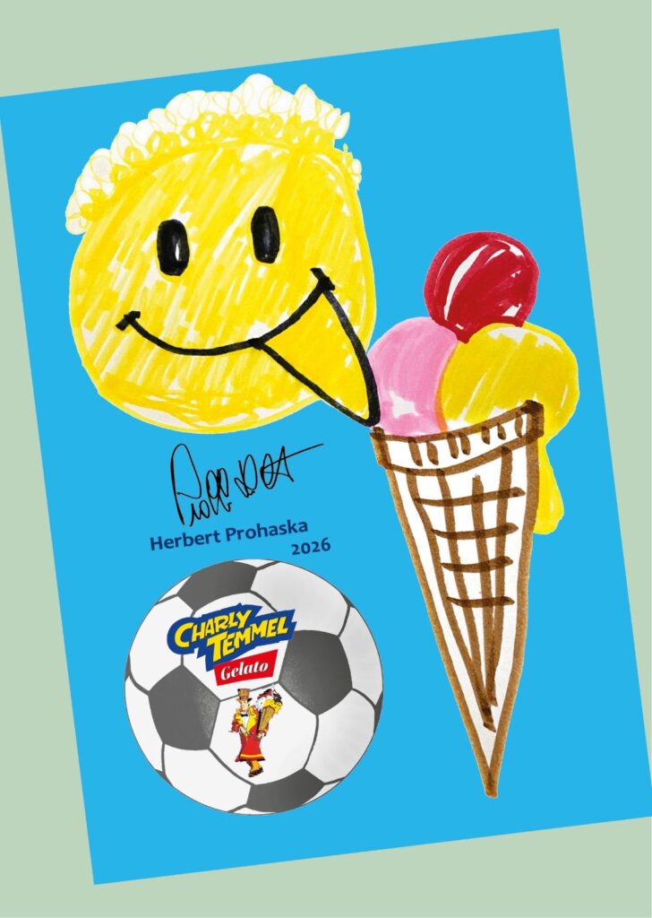 Charly Temmel Eisposter 2026 von Herbert Prohaska